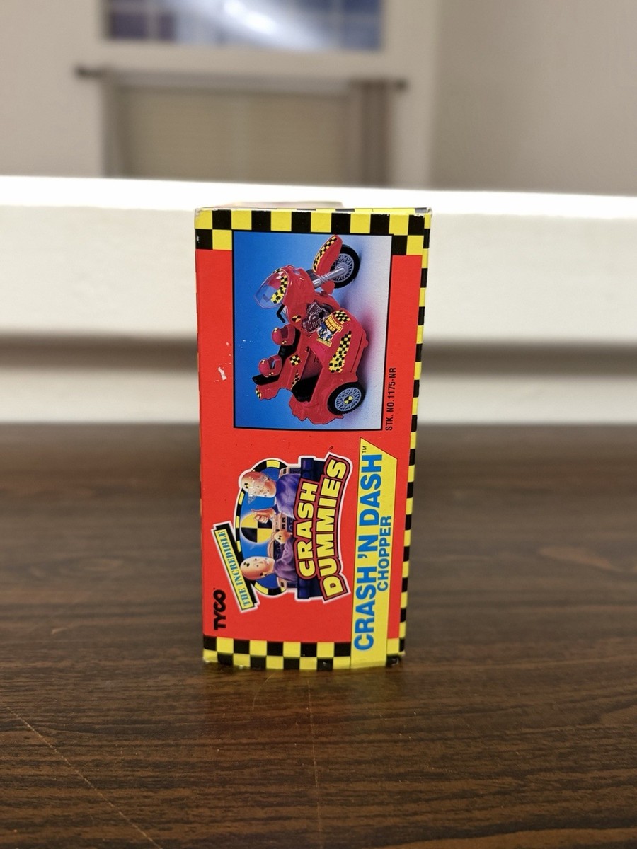 Vintage Crash Test Dummies Crash Dash Chopper New Unopened Tyco