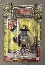 Chronicles of Narnia Prince Caspian Action Figure Castello Fuga Spada e Corno NUOVO