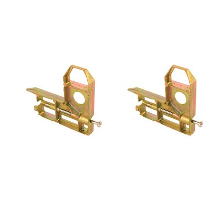 Prime-Line B 569 Diecast Screen Door Corner Insert 2 Pack, Yellow zinc