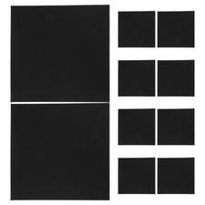 10Pcs Reusable Black Paper Cd Dvd Sleeves Lightweight Disc Storage Organizer