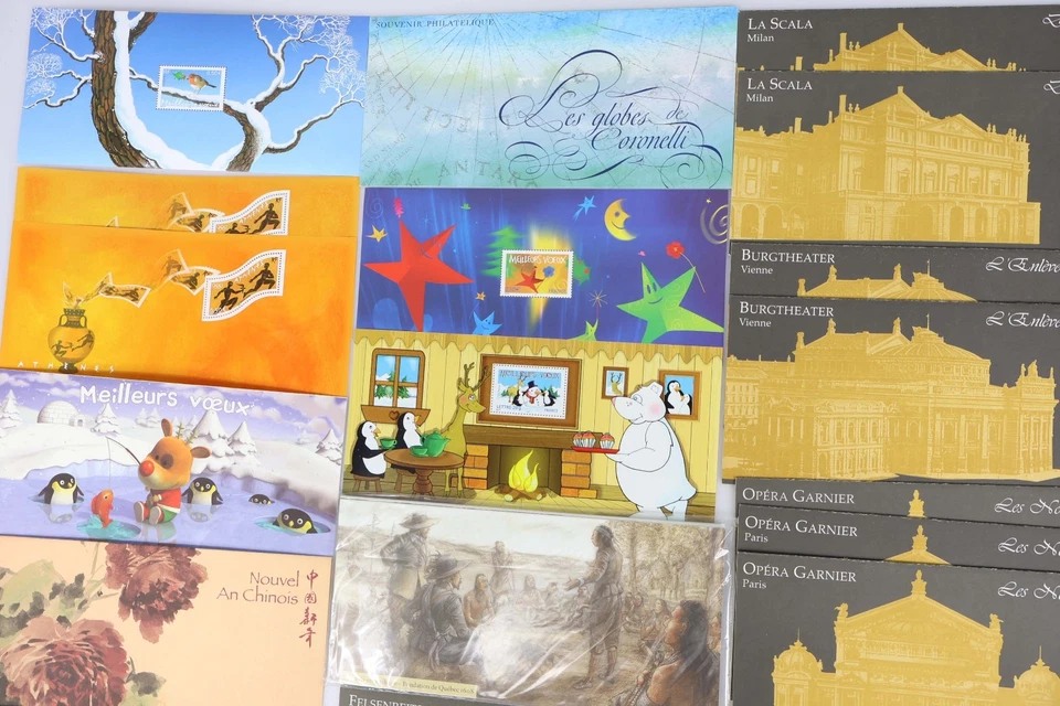 FRANCE, LOT DE 100 BLOCS SOUVENIRS, TIMBRES NEUFS** DE TRÈS BONNE QUALITÉ - Photo 3/4