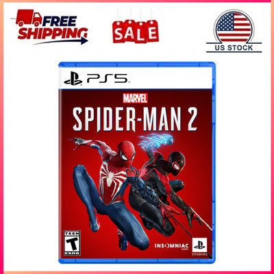 Marvel's Spider-Man 2 PS5 Video Game Brand New Sealed PlayStation 5 Free Ship