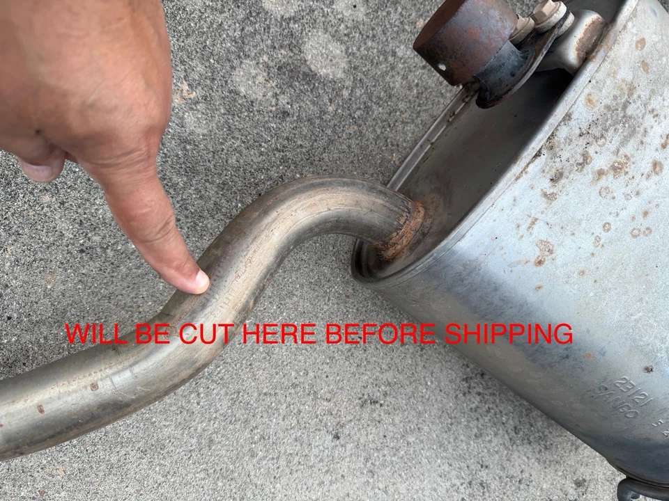 LEXUS GS350 GS450H MUFFLER BARREL EXHAUST PIPE CAT BACK 2013-2020 OEM LEFT RIGHT - Image 4 of 4