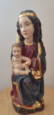 Elzacher Madonna - Holzschnitz Figur 36 cm