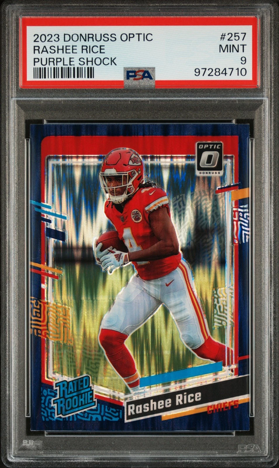 Rashee Rice trading card