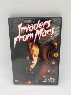 Invaders from Mars 1986 DVD Anchor Bay Tobe Hooper Sci-Fi Horror OOP