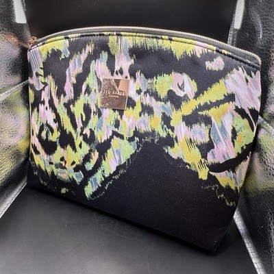 Ted Baker Kosmetiktasche Reißverschluss schwarz Kosmetiktasche - Neu ohne Etikett Designer Reisetasche