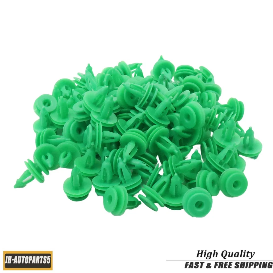 Sujetador de moldura de clip de panel de puerta 100 piezas para Jeep Grand Cherokee Cherokee 93-20 EE. UU. Foto 3 de 4