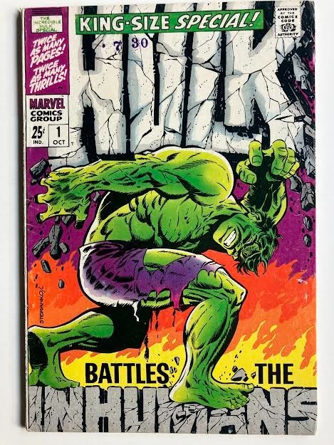 Incredible Hulk-King Size Special #1 (Marvel Comics October 1968)