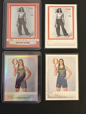 ✨Caitlin Clark Chronicles Lot Holo Foils 🔥56!! Cracked Red Ice ✨Hits Only! 99