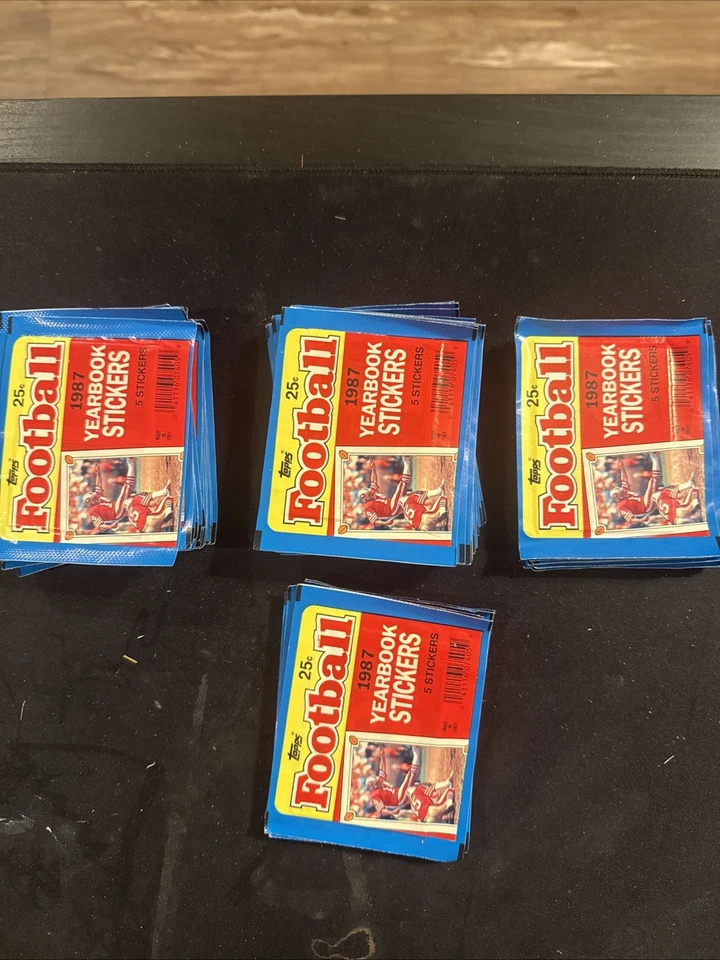 1987 TOPPS Football Yearbook Stickers - $1.50 per pack - Image 3 of 3