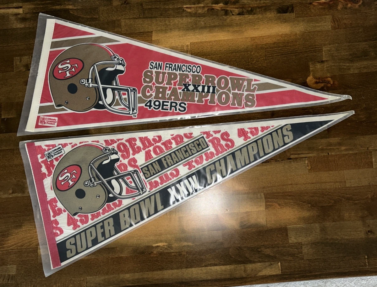 Super Bowl San Francisco 49ers NFL Pennants for sale | eBay