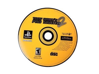 PS1 Tony Hawk's Pro Skater 2 Disc Only Black Label  Sony Playstation