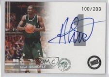 2005-06 Press Pass Auto Silver /200 Deji Akindele Rookie Auto RC