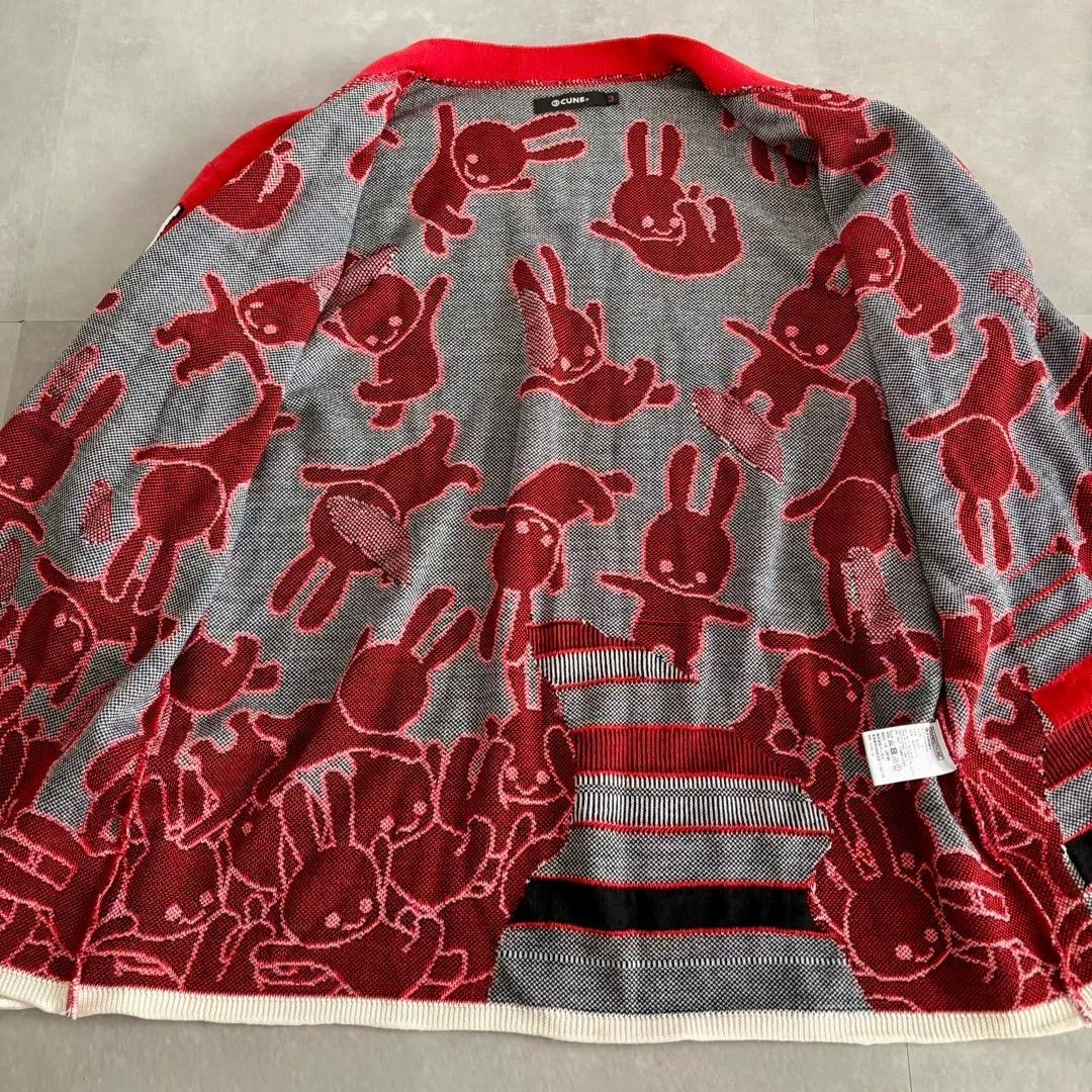 CUNE Cardigan Distressed Damage Processing Size 3… - image 10