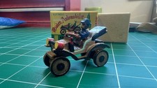 Vintage Japanese Wooden Automobile Toy w/ Box   Hand Made   Made in Japan