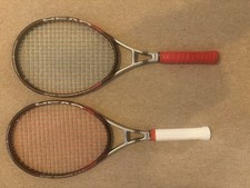 2 Head Tennis Rackets Titanium Supreme Anti Tortion In Good Condition Grip 3