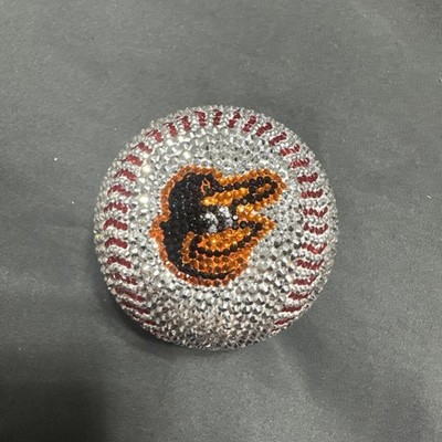 Baltimore Orioles O s MLB Diamond Jewel Bedazzle Baseball