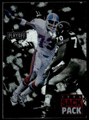 1994 Playoff Sack Pack Simon Fletcher Denver Broncos #227