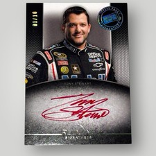 Tony Stewart HOF PACK PULLED NASCAR signed card 2012 REDLINE SIGNATURES #01/10