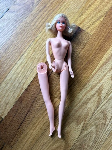 Vintage Mod TNT Blonde Marlo Flip Barbie Doll Twist N Turn NEEDS REPAIR