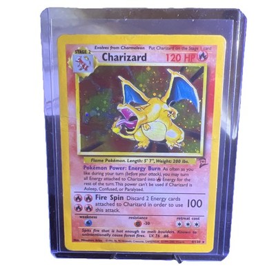Pokmon TCG Charizard Base Set Holo Unlimited Rare Card 4/130 1995.  1999-2000 | eBay