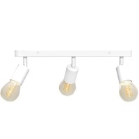 Awora Deckenlampe 3 Flammig Weiß Led Dimmbar Extra Warmweiß Deckenspot Strahler