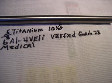 5/8" TITANIUM ROUND ROD 1 pc. 5/8" x 10 1/2" GRADE 23 6AL-4VELI VERIFIED