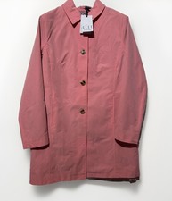 Elle Ladies Mac Conch/ Rain Coat Water Resistant Pink Size 12