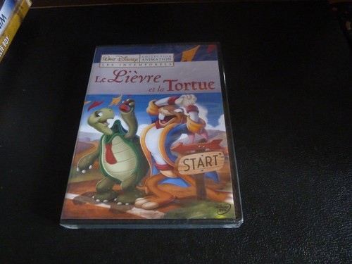 DVD NEUF "WALT DISNEY, LES INTEMPORELS : LE LIEVRE ET LA TORTUE" dessins animes