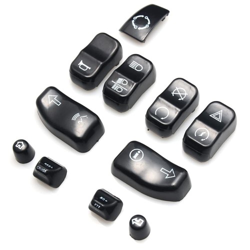 Black Hand Control Switch Housing For Harley Touring Road Electra Glide '14-'23 - Bild 4 von 9