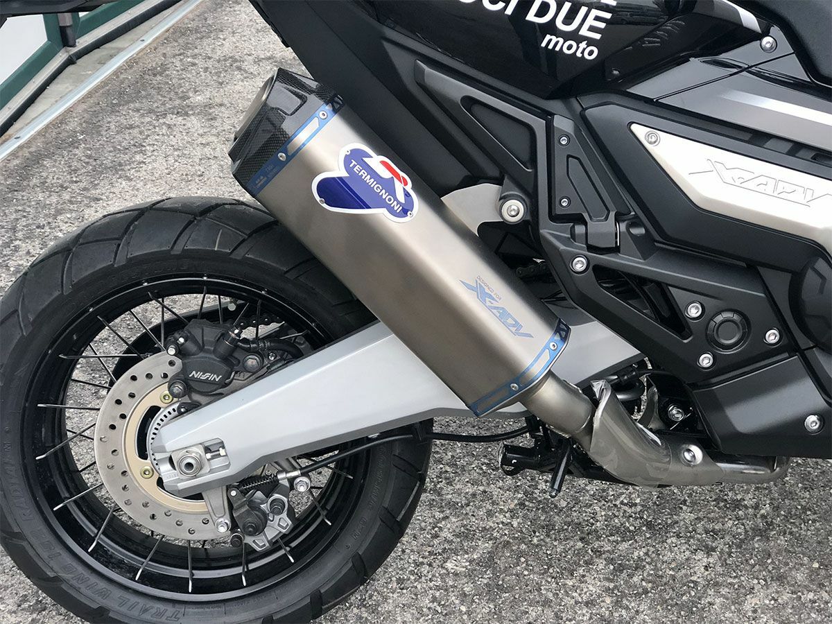 テルミーニョ製　ホンダX-ADV750フルモデル対応チタンサイレンサー テルミーニョ製ホンダX-ADV750フルモデル対応チタンサイレンサー