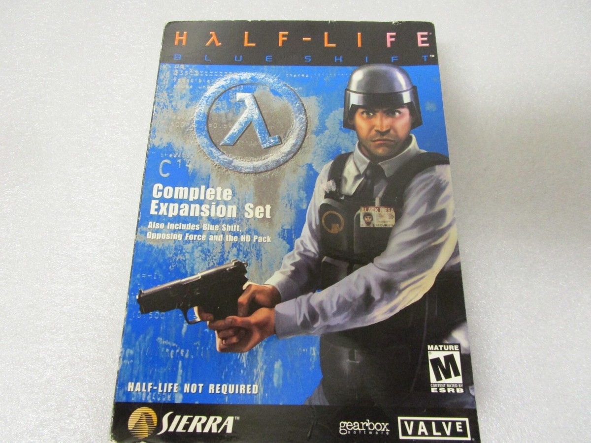 Half-Life - Blue Shift Complete Expansion Set- Small Retail Box