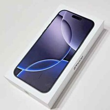 Empty Box for iPhone16 Pro Max black titanium 256 GB no phone 
