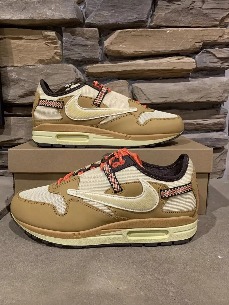 Nike Air Max 1 x Travis Scott “Wheat” US 6.5 M(DO9392-701)Women's 8