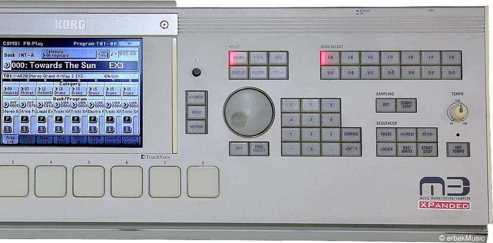 Korg M3-M Xpanded V2.04 | Music Workstation / Sampler M 3 + 1J GEWÄH - Bild 3 von 4