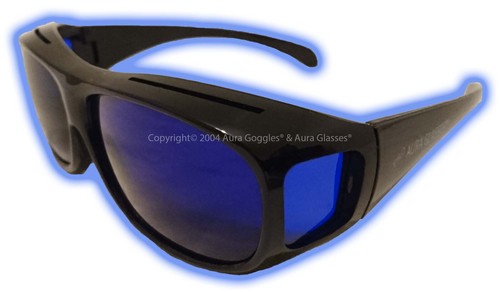 OFFICIAL DICYANIN PRO AURA GLASSES ghost emf evp qi crystal gems psychic hunting - Afbeelding 8 van 11