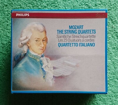 Quartetto Italiano - Mozart The String Quartets - 8CD Philips W. Germany