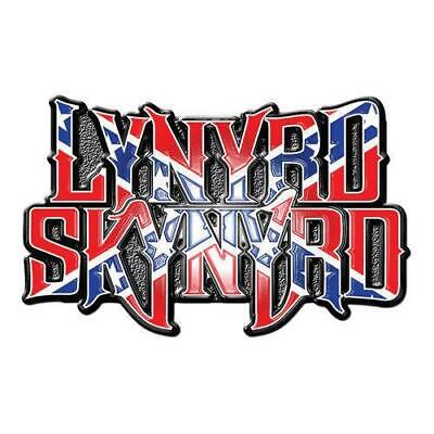 Official Licensed Lynyrd Skynyrd Flag Logo Metal Pin Badge Rock Ebay