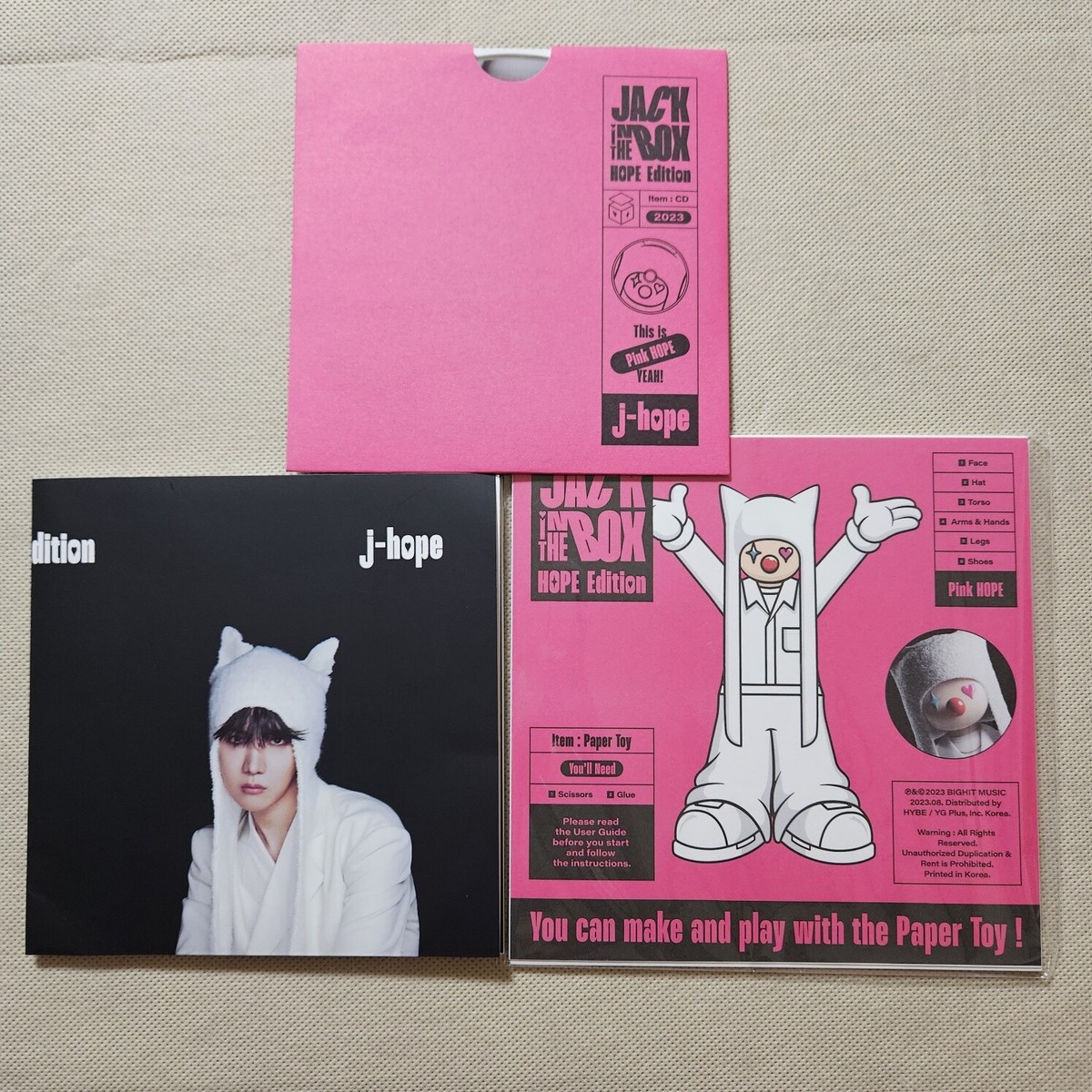 BTS J-Hope Jack In The Box Hope Edition SOUNDWAVE &ALBUM