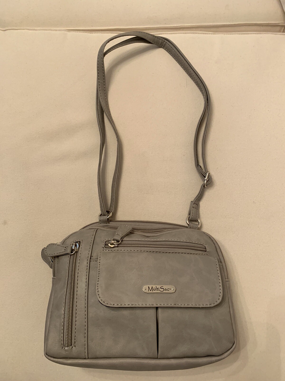 MultiSac Womens Gray Multipocket/Sectional Adjust… - image 1