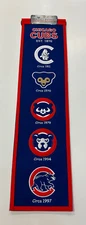 Chicago Cubs MLB Baseball Winning Streak Embroidered Heritage Banner
