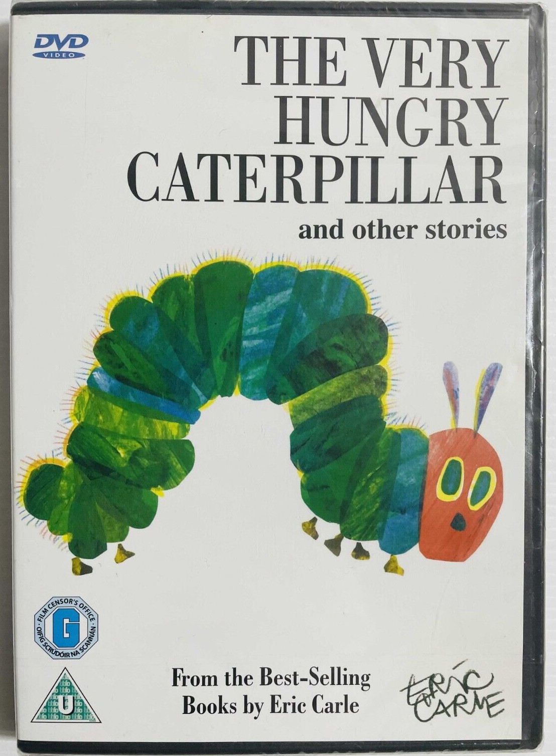The Very Hungry Caterpillar and other stories by Eric Carle DVD (New and Sealed)
