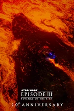 Star Wars Episode III Revenge Of The Sith 20th Anniversary Poster Fan Gift