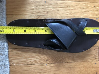 New Jutta Neumann Sandals Handmade NYC Leather Flip Flop Frank Wmn