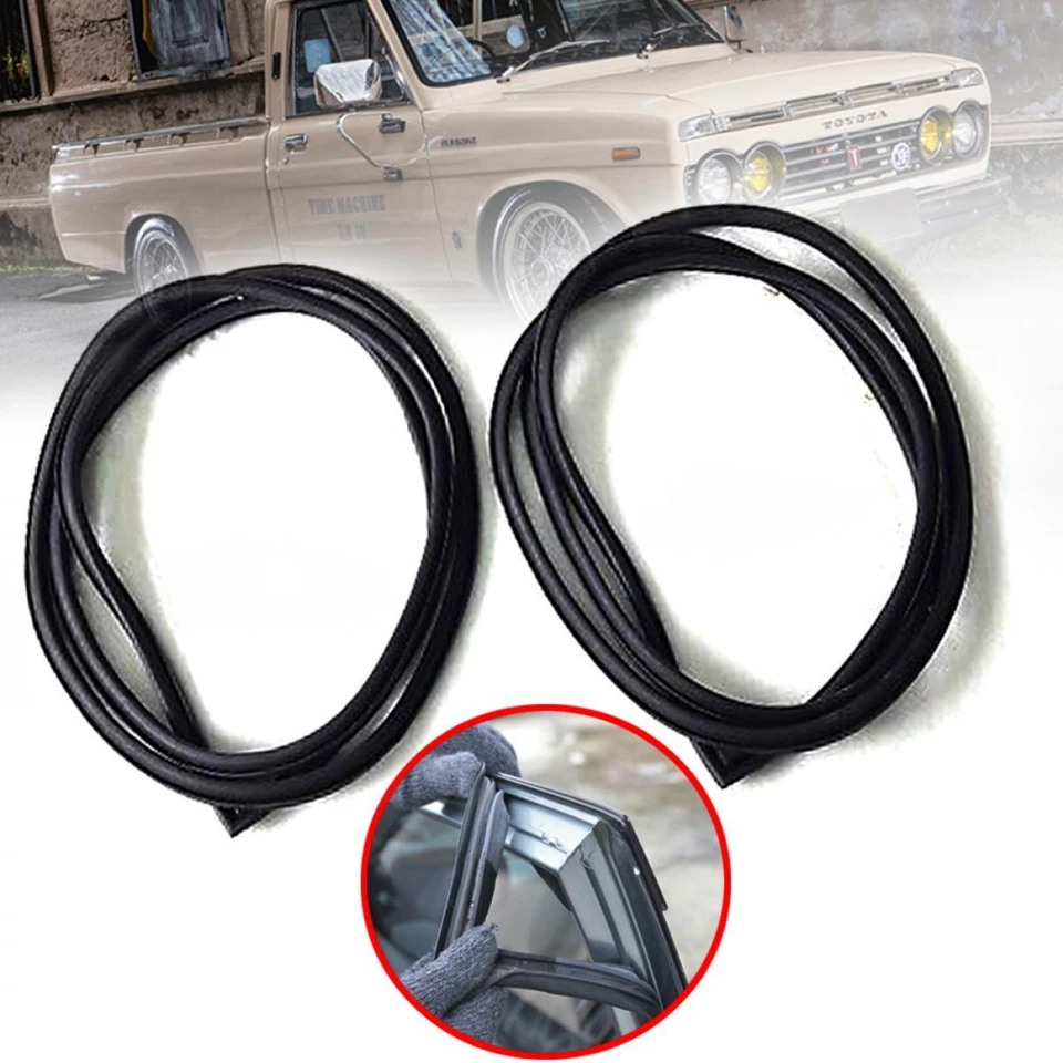 Подходит для Toyota Weatherstrip двери резиновое уплотнение RH LH Hilux RN20 RN25 пикап 1972-1978 - Изображение 3 из 4