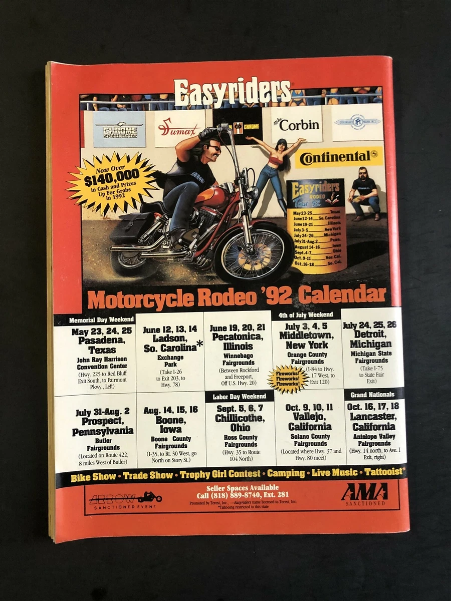 Easyriders Magazine September 1992