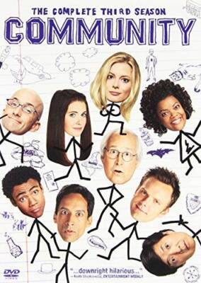 Community: Season 3 - DVD By Joel McHale - GOOD