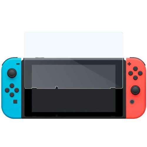 Pellicola Vetro Temperato Trasparente Protezione Compatibile con Nintendo Switch - Foto 1 di 6