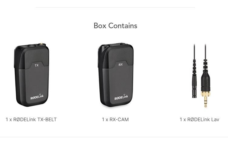 RODELink Filmmaker kit 2セット ワイヤレス マイク RODE Link